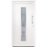 vidaXL Vit Stål Dörr Vit Stål 88 x 200 cm Vit Stål Dörr Rektangulär
