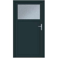 vidaXL Hem Dörrar vit/anthracite 1.2mm stål förstärkning