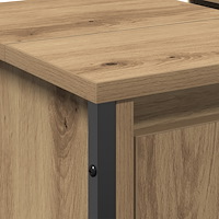 vidaXL Badrumshandfatsskåp Artisan-ek 60x35x50 cm Konstruerat trä