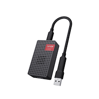 LEXAR Lexar Cardreader microSDXC Express, compatib w./microSD UHS-I, R900MB/s w./built-in fan (USB3