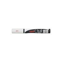 Uni-Ball Vattenbaserad chalk-marker PWE-5M vit