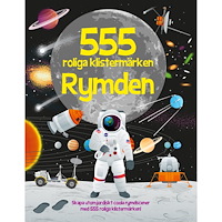Lind & Co 555 roliga klistermärken. Rymden (häftad)