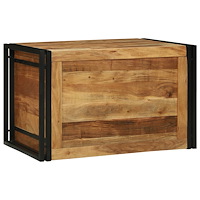 vidaXL Förvaringskista 80x50x50 cm Massivt Trä Akacia