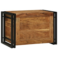 vidaXL Förvaringslåda 60x40x41 cm Solid Akaciaträ