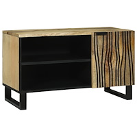 vidaXL TV-skåp 80x31.5x46 cm Massivt Trä Mangoträd och Ingenjörsträ