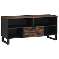 vidaXL TV Skåp 100x33,5x46 cm Massivt trä Mango