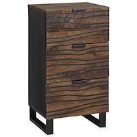 vidaXL Sideboard 40x33.5x75 cm Massivt Mangoträ