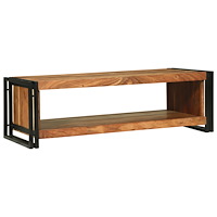 vidaXL Kaffe Bord 120x50x38 cm Massivt Trä Akacia