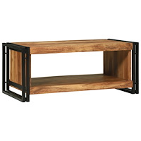 vidaXL Kaffe Bord 90x50x38 cm Massivt Trä Akacia