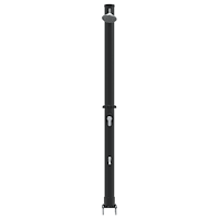 vidaXL Utomhus Solardusch med Kran 217 cm 20 L