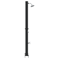vidaXL Utomhus Solardusch med Kran 217 cm 20 L