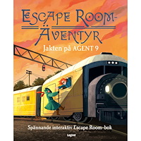 Alex Woolf Jakten på Agent 9 : spännande interaktiv Escape Room-bok (inbunden)