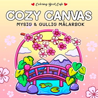 Legind A/S Cozy Canvas : Mysig och gullig Cozy Coloring målarbok från Coloring Book Cafe (häftad)