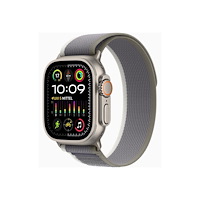 Apple Apple Watch Ultra 2 - titan - smart klocka med Trail Loop - grön/grå - 64 GB