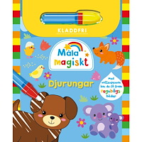 Tukan Förlag Måla magiskt: Djurungar (bok, spiral)