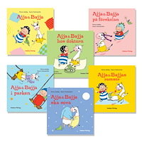Hatten Förlag Ajja & Bajja - Språkstimulerande bokpaket (bok, kartonnage)