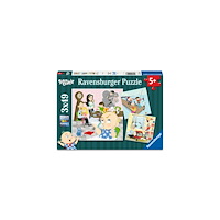 Ravensburger Pussel Super Charlie 3X49 psc