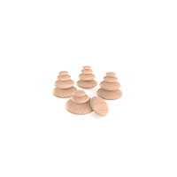 MyPauze® Trästenar rund olika stl natur 20/fp