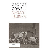 George Orwell Dagar i Burma (bok, danskt band)