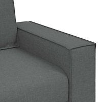 vidaXL Soffa mörkgrå 60 cm tyg