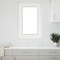 vidaXL Källarfönster "RISOR" 60x100 cm Tilt- och vridfönster DIN höger vit