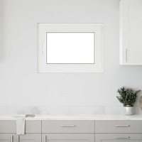 vidaXL Källarfönster "RISOR" 80x70 cm Tilt- och vridfönster DIN höger antracit
