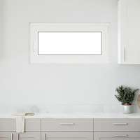 vidaXL Källarfönster "RISOR" 100x50 cm Tilt- och vridfönster DIN höger antracit