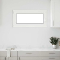 vidaXL Källarfönster "RISOR" 100x50 cm Tilt- och vridfönster DIN vänster antracit