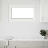 vidaXL Källarfönster "RISOR" 100x60 cm Tilt- och vridfönster DIN höger antracit