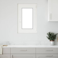 vidaXL Källarfönster "RISOR" 50x75 cm Tilt- och vridfönster DIN höger antracit