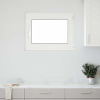 vidaXL Källarfönster "RISOR" 80x70 cm Tilt- och vridfönster DIN höger antracit