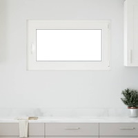 vidaXL Källarfönster "RISOR" 100x60 cm Tilt- och vridfönster DIN höger antracit