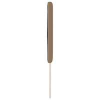 vidaXL Sänggavel Enkel Design Cappuccino 180 cm Konstläder