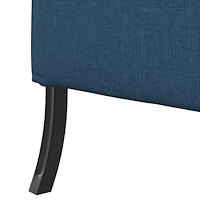 vidaXL Hög Rygg Soffa Blå 109x56x121 cm Tyg