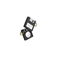 ELAGO Floppy Disc Case for AirTag Black