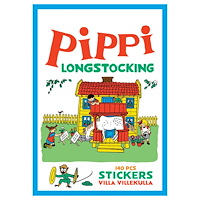 Pippi Långstrump Pippi Stickers Villa Villekulla w. 140 sticker