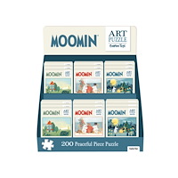 MOOMIN Moomin Art Puzzle 200pcs Display