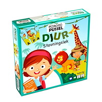 Barbo Toys Barbo Pedagog Pussel Djur Stavningslek (SE)