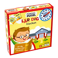 Barbo Toys Barbo Pedagog Pussel Lär Dig Klockan (SE)