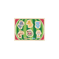 Barbo Toys CoComelon Shaped Wooden Puzzle