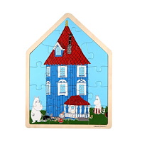 MOOMIN Moomin Wooden Framed Puzzle House