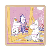 MOOMIN Moomin Wooden Puzzle Construction Fun