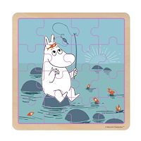MOOMIN Moomin Wooden Puzzle Fishing