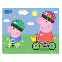 PEPPA PIG Peppa Pig Framed Puzzle Bike