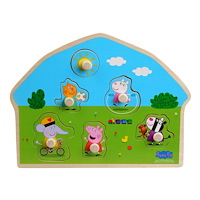 PEPPA PIG Peppa Pig Shaped Wooden P