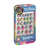 Clementoni Crazy Chic Nails Rainbow  22pcs -Asst CDU
