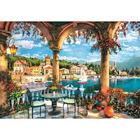 Clementoni 1000 pcs. CB HQC Balcony view of Lake Como