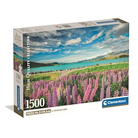 Clementoni 1500 pcs. CB HQC Lupins at Lake Tekapo
