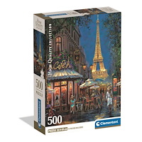 Clementoni CB HQC Night of the  Eiffel Café 500pcs