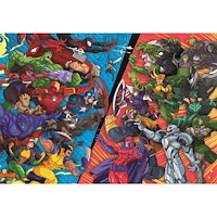 Clementoni 104 pcs Puzzles Marvel Heroes VS Villains